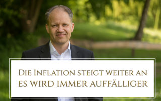 Die Inflation steigt weiter an – es wird immer auffälliger