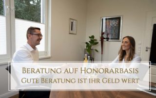 Beratung auf Honorarbasis - Gute Beratung ist ihr Geld wert